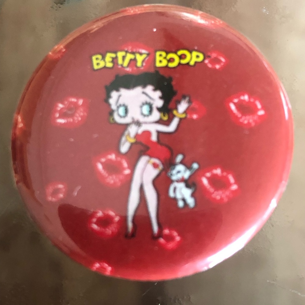Betty poop pin, lapel, pin, pendant, collectible